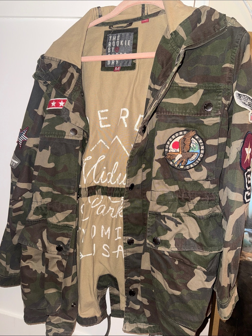 Super dry Camouflage Field Jacket